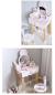 Preview: 360Home weiß pink  Hasen Ohre Bunny ears Schminktisch